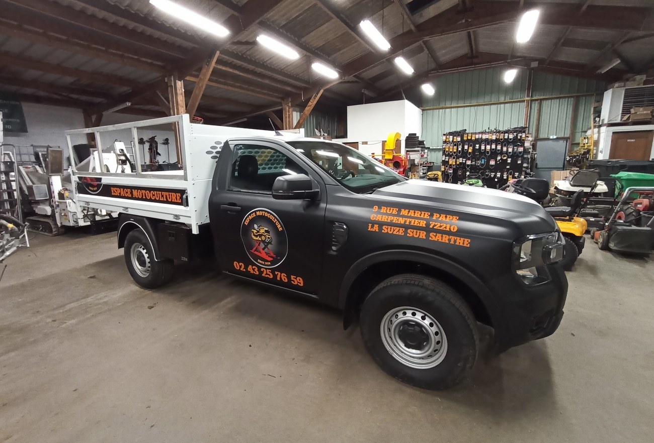 Ford Ranger Espace Motoculture — vue générale du marquage
