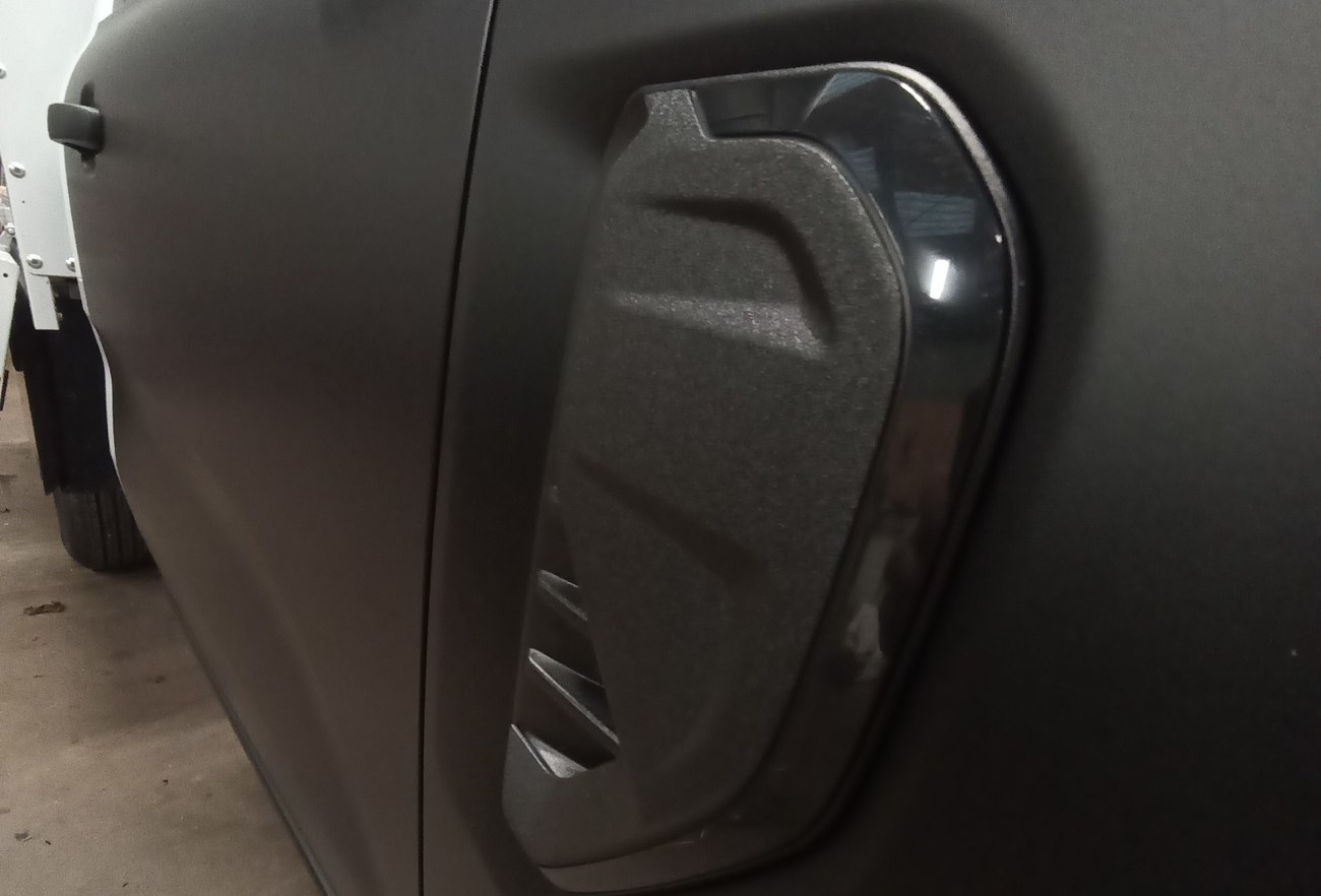 Ford Ranger Espace Motoculture — détail finition poignée